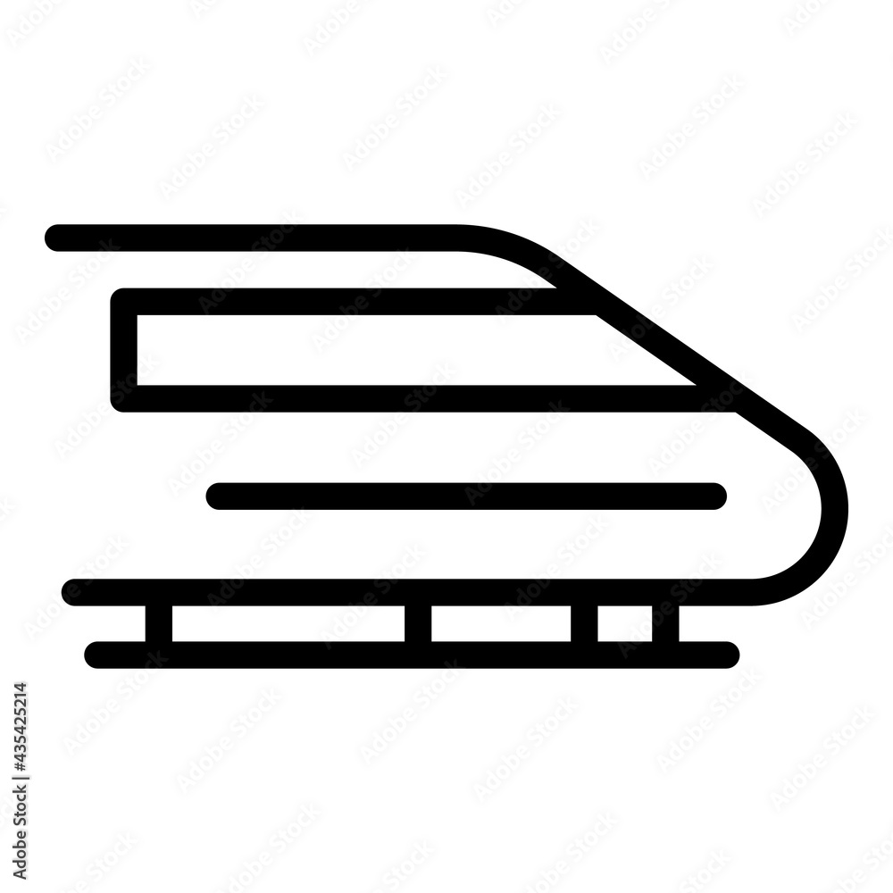Winged train icon. Outline Winged train vector icon for web design isolated on white background Winged train icon. Outline Winged train vector icon for web design isolated on white background
