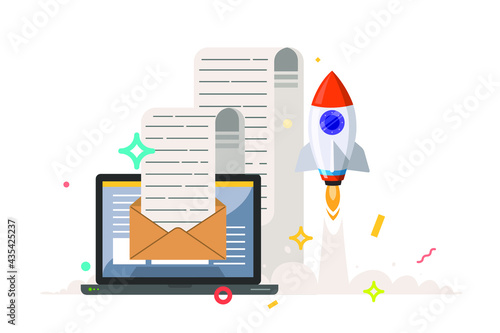 Start up message.