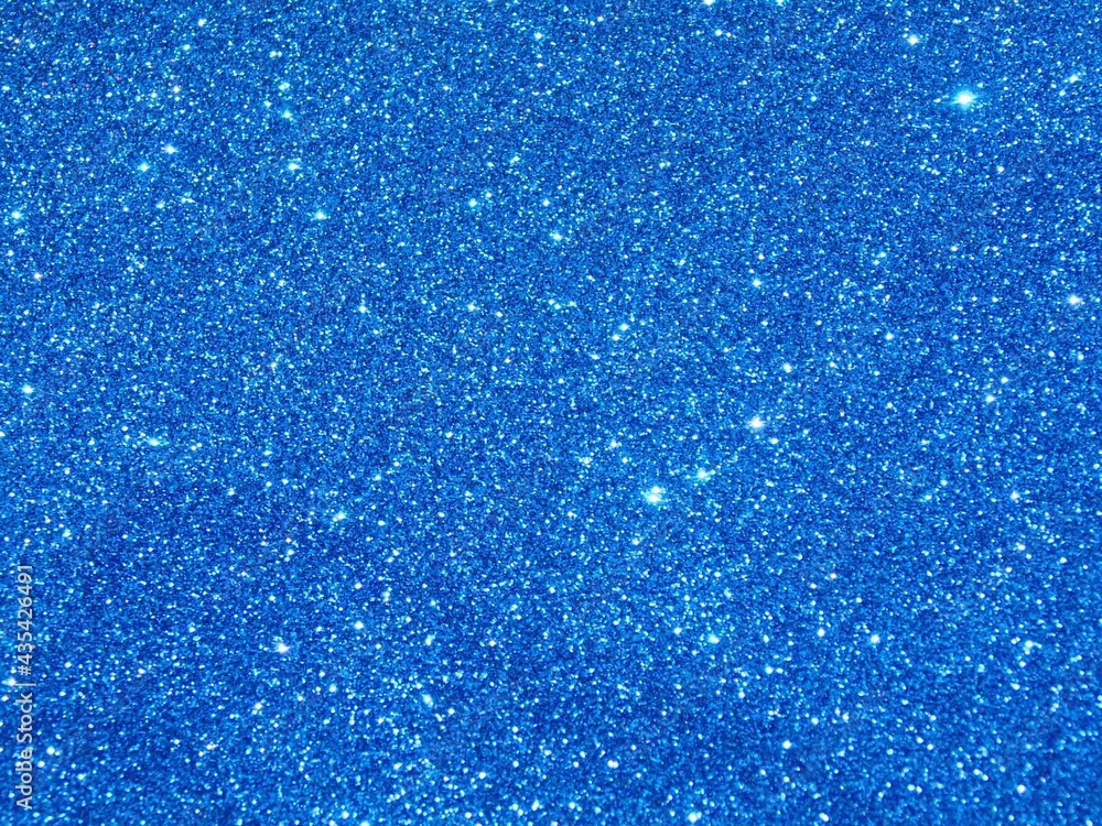 Obraz premium Blue Glitter Texture