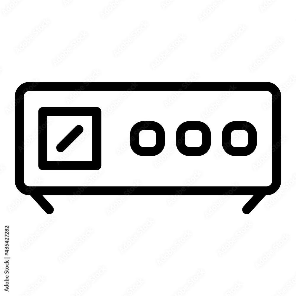 Fixing fridge icon. Outline Fixing fridge vector icon for web design isolated on white background Fixing fridge icon. Outline Fixing fridge vector icon for web design isolated on white background