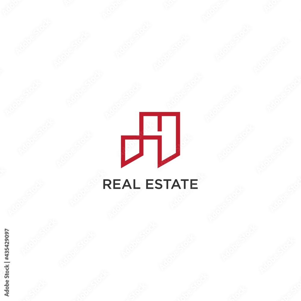 Fototapeta premium building logo for real estate 