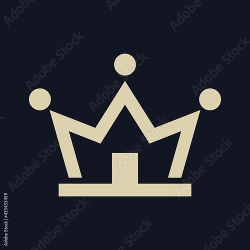 Crown Luxury Logo Template Icon