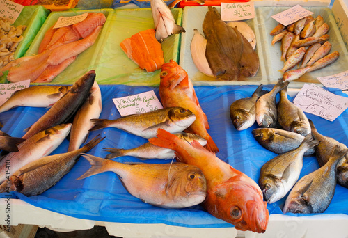 Fresh Fish at market