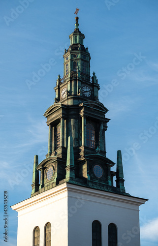 S:t Lars church spire in Linköping, Sweden photo