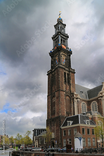 Hendrick de Keyser church in Amsterdam photo