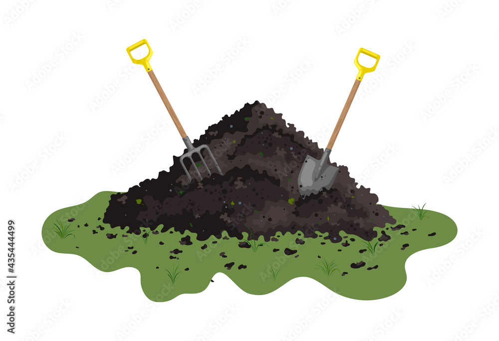 Φωτογραφία Hummus peat soil