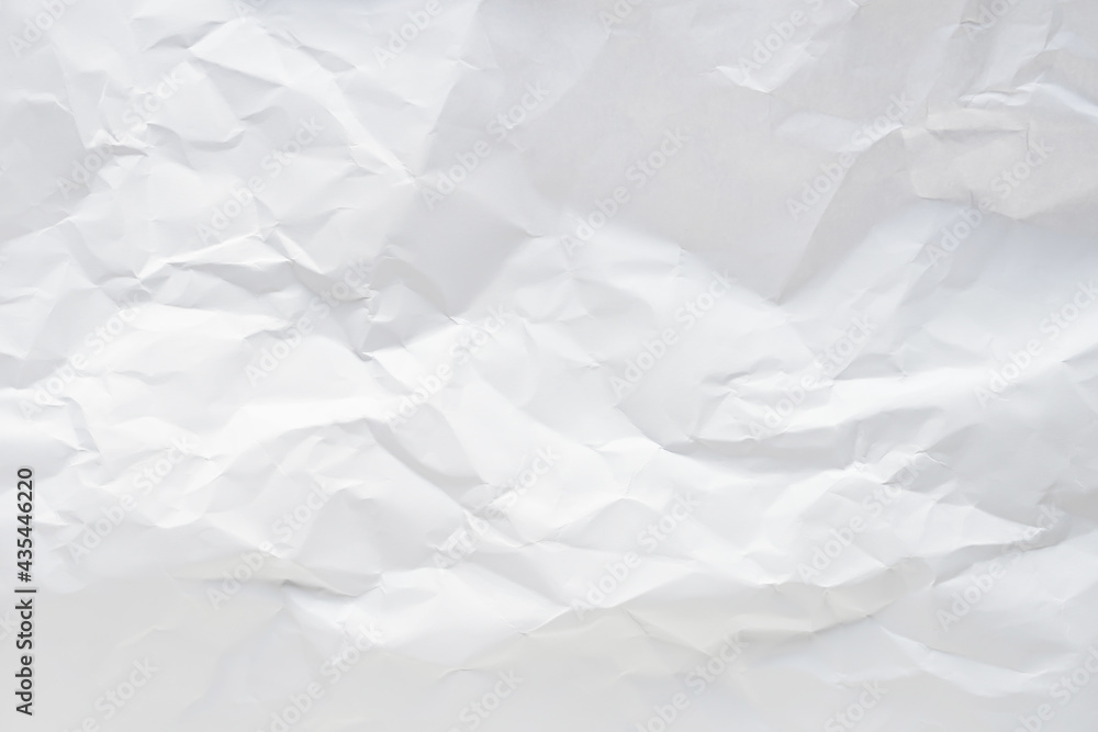 White crumpled paper texture background. White crumpled paper texture background.