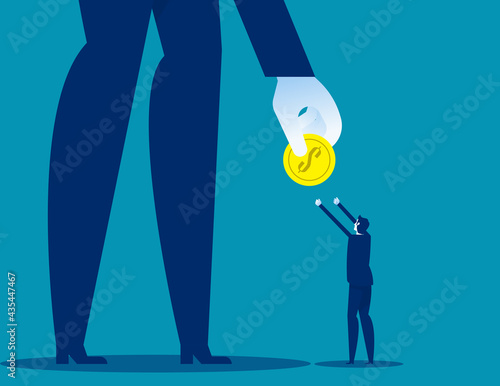 The Manager pay business employee job salary