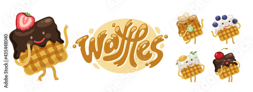 Waffles Emoji Set