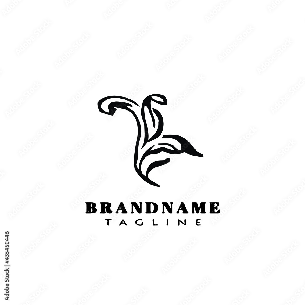 acanthus leaf logo icon design template vector illustration acanthus leaf logo icon design template vector illustration