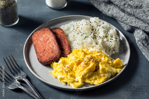 Homemade Hawaiian Egg Breakfast
