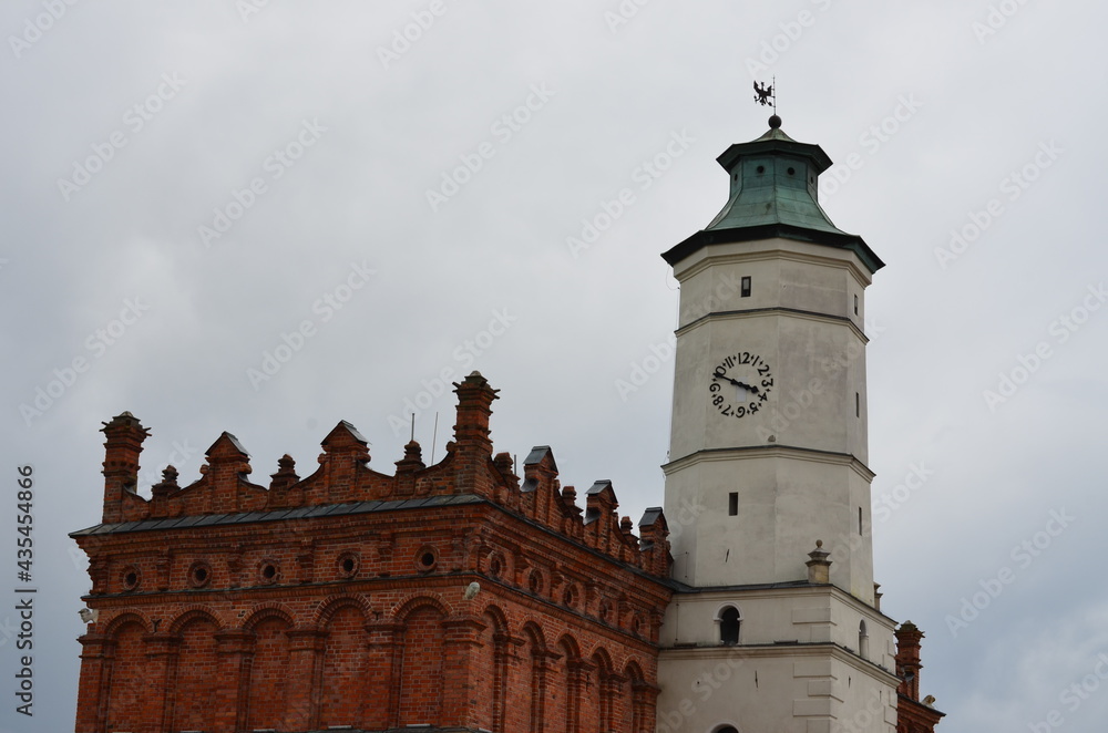 Sandomierz , Sandomierz ,wieza, architektura, zamek, budowa, stary, europa, house of god, średniowiecznej, niebo, punkt orientacyjny, gród, historia, miasteczko, antyczny, blękit, kamienie, Polska