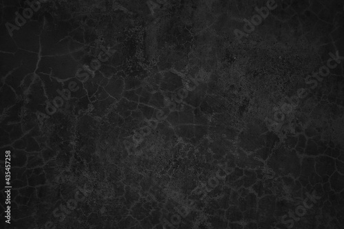 Black concrete wall as background. Texture of dark gray concrete wall, Texture of a grungy 