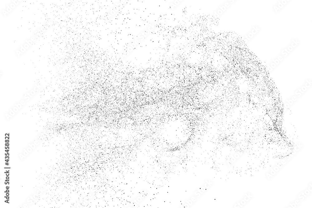 Distressed black texture. Dark grainy texture on white background. Dust overlay textured. Grain noise particles. Rusted white effect. Grunge design elements. Vector illustration, EPS 10. Distressed black texture. Dark grainy texture on white background. Dust overlay textured. Grain noise particles. Rusted white effect. Grunge design elements. Vector illustration, EPS 10.