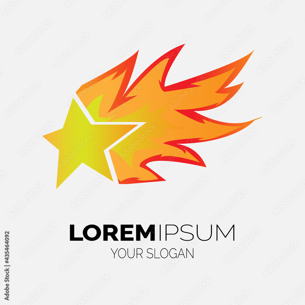 Luxury star logo design template. elegant Star logo design. star illustration vector Luxury star logo design template. elegant Star logo design. star illustration vector
