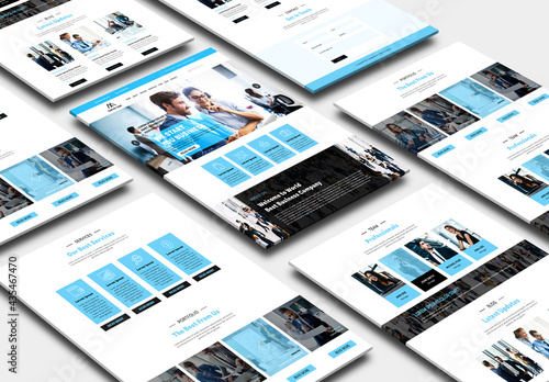 Business Website Layout