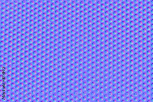 Perforated grid in normal map photo