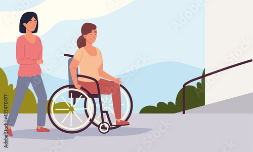 disabled young women