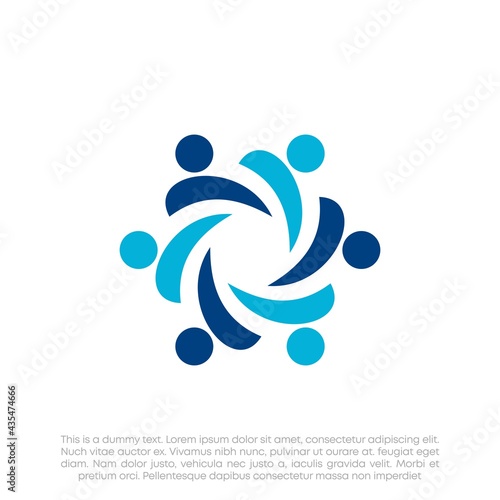 Human Resources Consulting Company, Global Community Logo	
