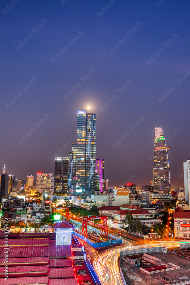 Ho Chi Minh City Cityscape at Dusk Ho Chi Minh City Cityscape at Dusk