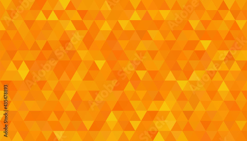 Abstract orange polygonal vector background