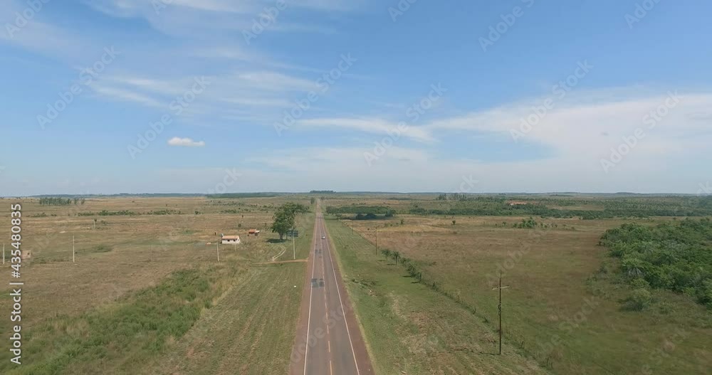 Carretera en Paraguay Carretera en Paraguay