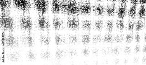 Futuristic dots background. Cyber background with particles different size. Technology particles illustration.