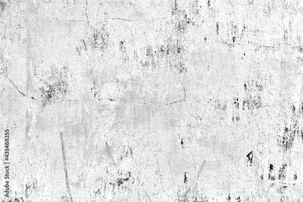 Obraz premium Texture of a concrete wall with cracks and scratches which can be used as a background