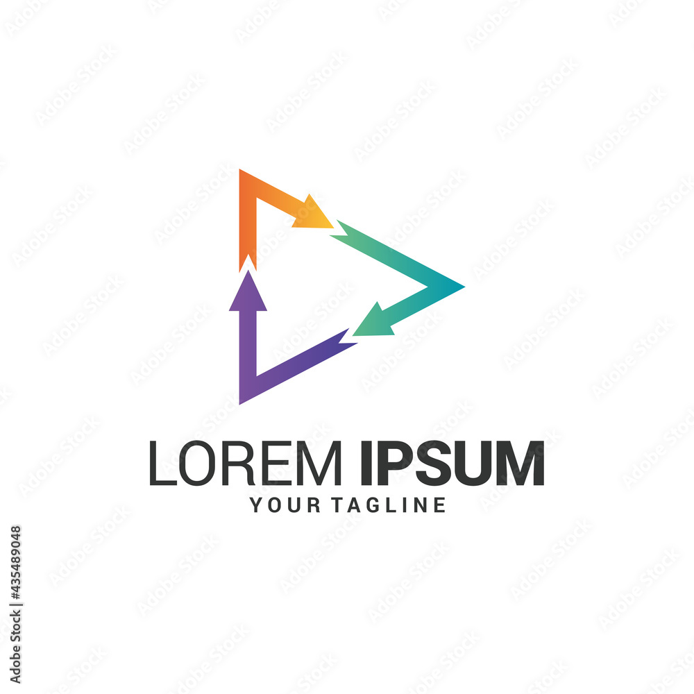 Modern logo template. Vector illustration Modern logo template. Vector illustration