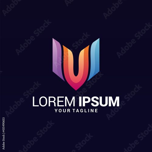Modern logo template. Vector illustration