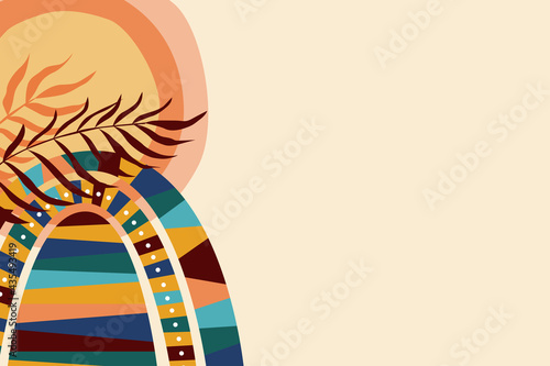 african national symbol style pattern background