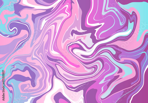 Marble slab, slice or abstract texture of liquid marble in violet pink palette. Modern trendy epoxy resin background for cover designs, case, wrapping paper, greeting cards. Luxury Bright print.