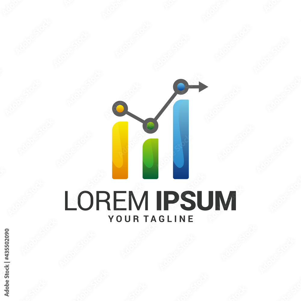 Fototapeta premium Marketing Logo Template