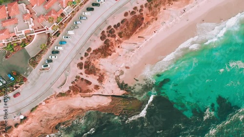 waves on the coastline