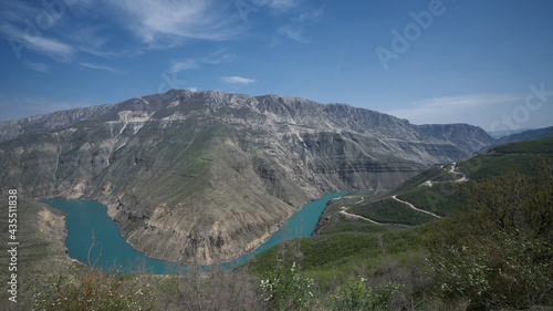 Fototapeta Naklejka Na Ścianę i Meble -  Sulak canyon in the Republic of Dagestan