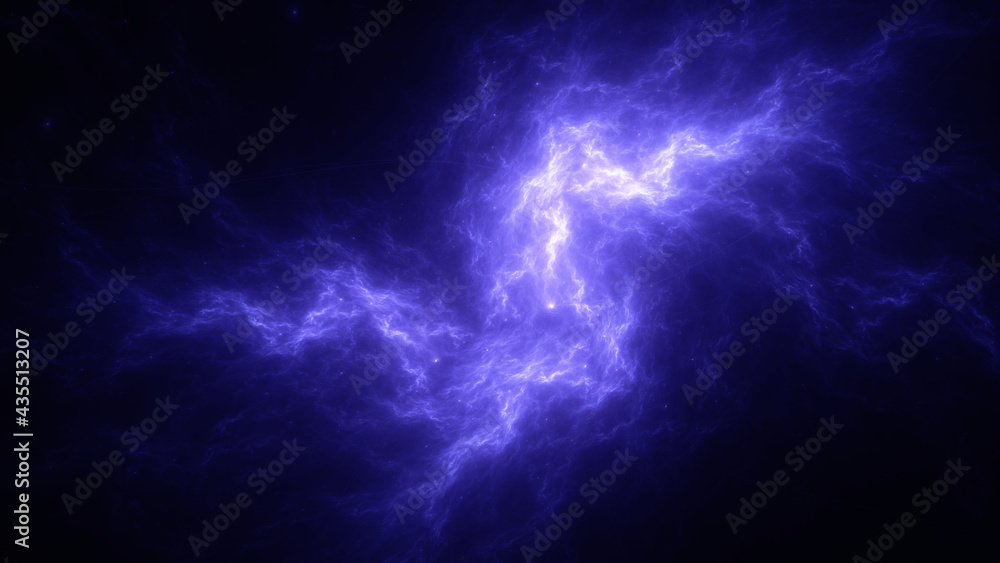 Abstract background, smooth multicolored lines on a black background. Abstract background, smooth multicolored lines on a black background.