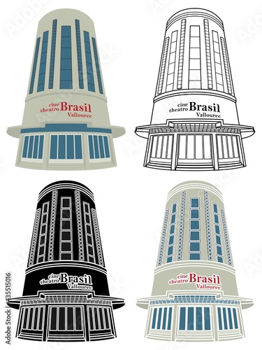 Cine Building in Belo Horizonte, Brazil