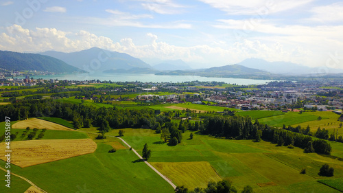 Stunning countryside view of Zug canton
