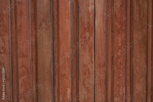 Texture of old vertical woods. Brown color. Background for design