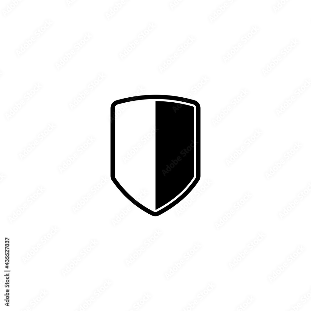 shield icon vector sign symbol shield icon vector sign symbol