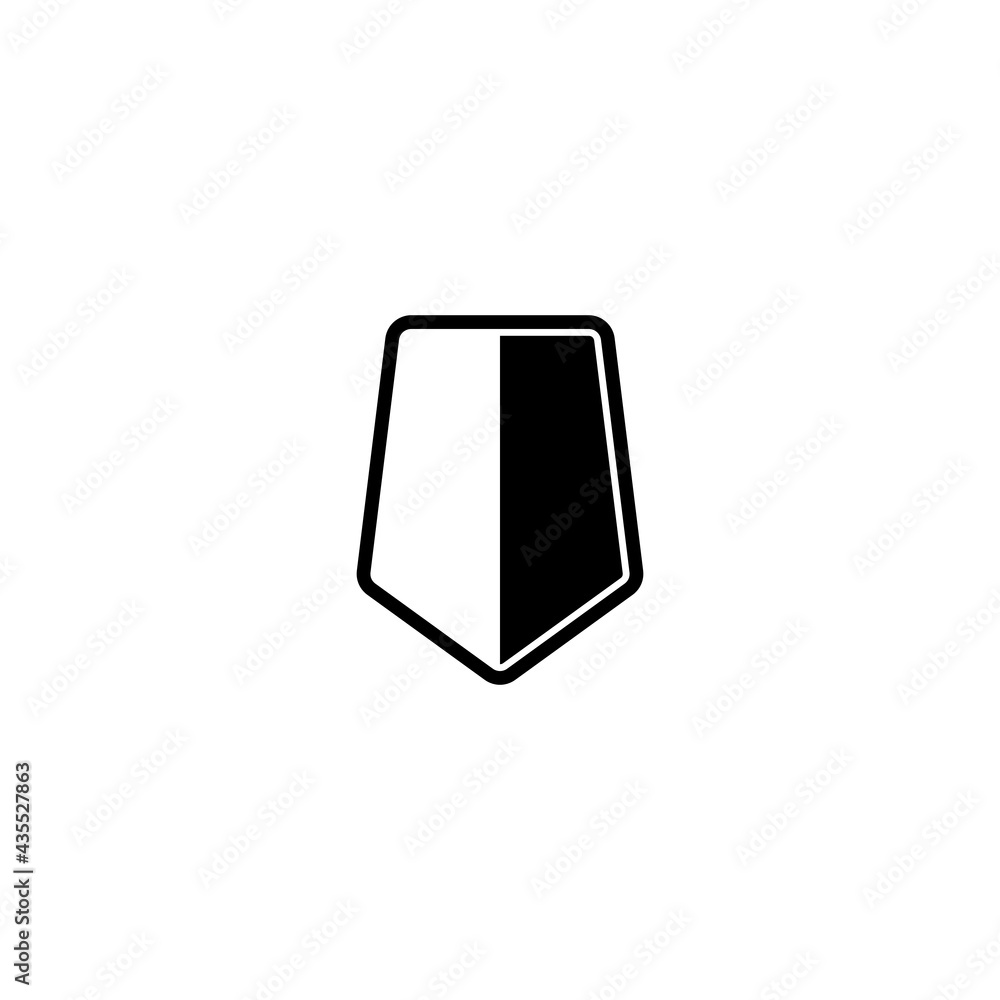 shield icon vector sign symbol shield icon vector sign symbol