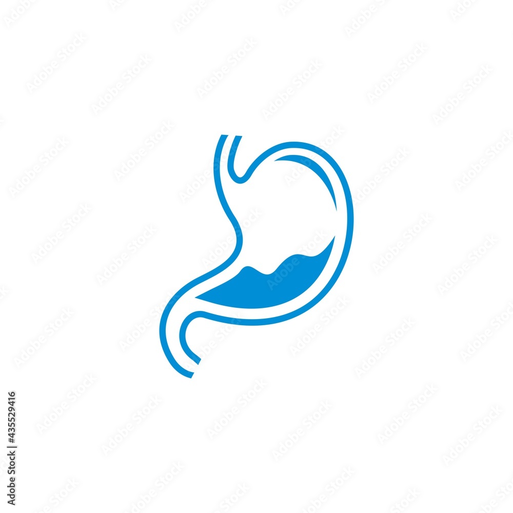 Illustrated icon of the concept of gastric or stomach care
Illustrated icon of the concept of gastric or stomach care