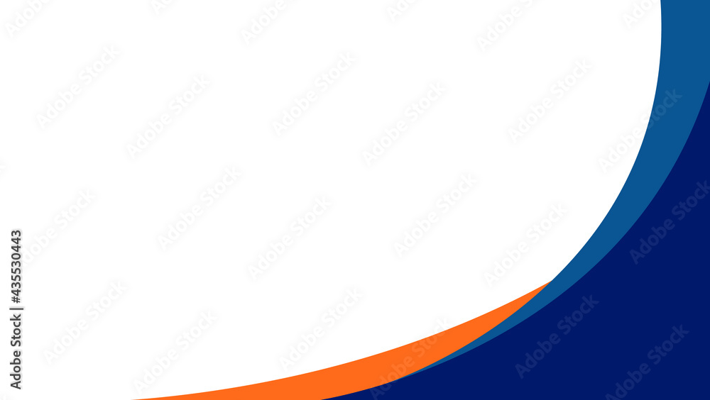 blue and orange wavy shapes abstract background for layout design blue and orange wavy shapes abstract background for layout design