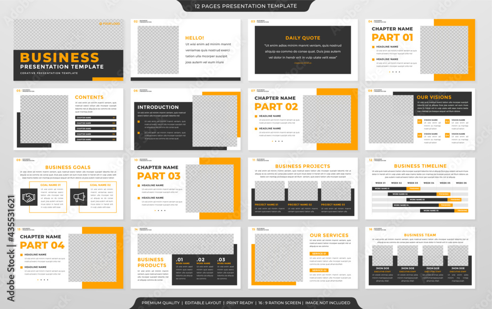 minimalist brochure template design with clean style use for business