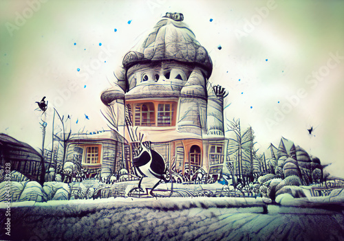 Fotografi Cartoon Manse