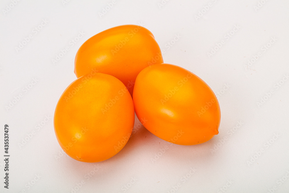 Yellow ripe tasty tomatoes vegetables Yellow ripe tasty tomatoes vegetables