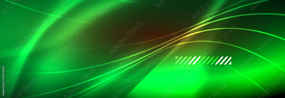 Neon dynamic beams vector abstract wallpaper background. Wallpaper background, design templates for business or technology presentations, internet posters or web brochure covers Neon dynamic beams vector abstract wallpaper background. Wallpaper background, design templates for business or technology presentations, internet posters or web brochure covers