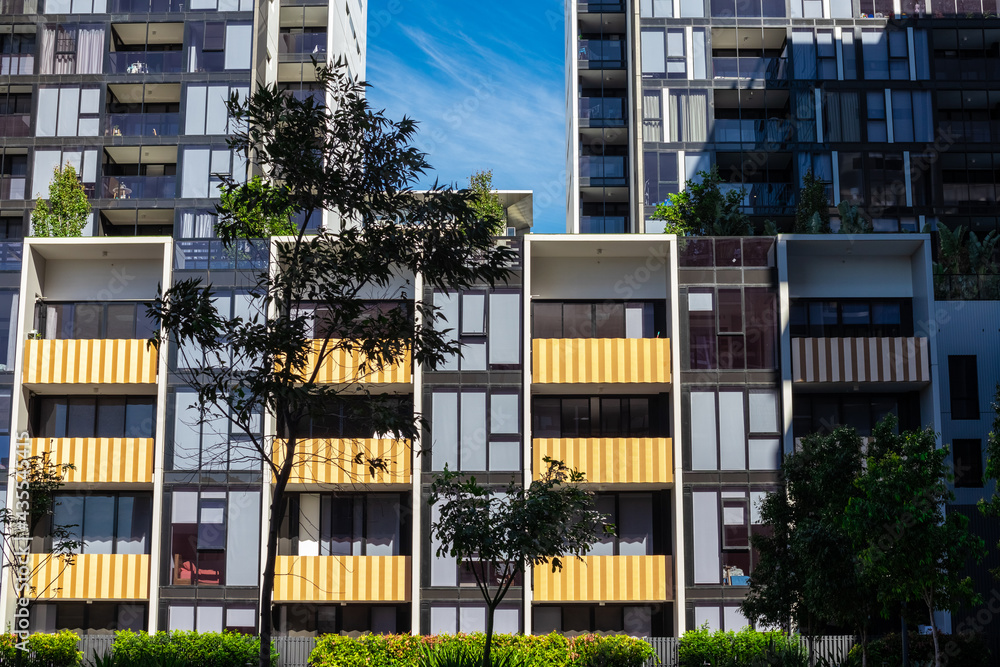 Ταπετσαρία Apartment building in inner Sydney suburb NSW Australia