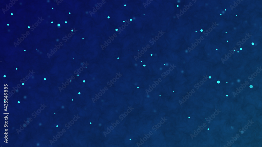 Blue sky with stars technology background Blue sky with stars technology background
