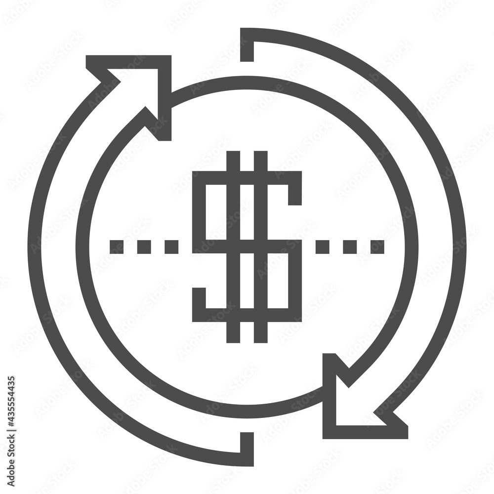 Trade industry, square line vector icon. Trade industry, square line vector icon.